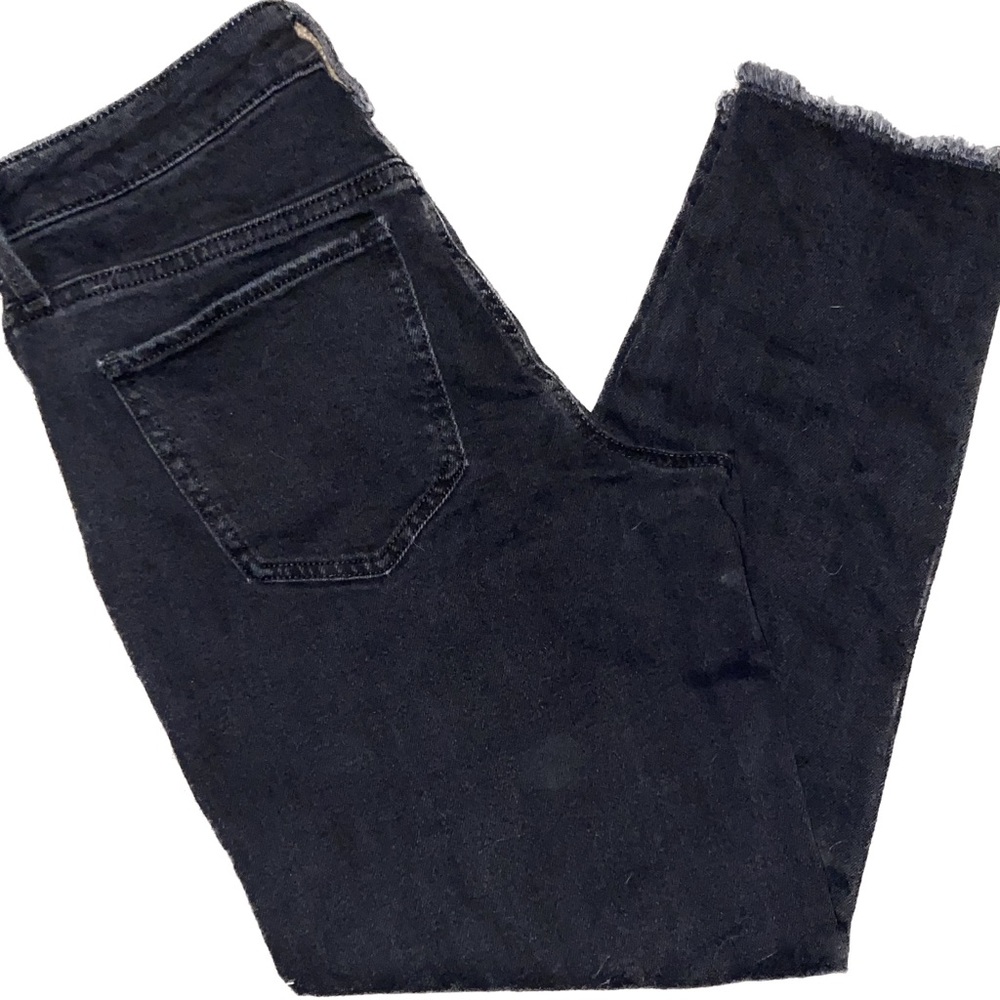 SO Faded Black High Rise Mom Jeans